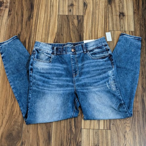 NWT Pull On Super High Rise Jegging XL Long - Picture 2 of 6